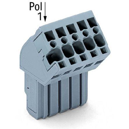 WAGO769-105/022-000 769 Series Connector, 4mm², Cage Clamp Termination, CSA