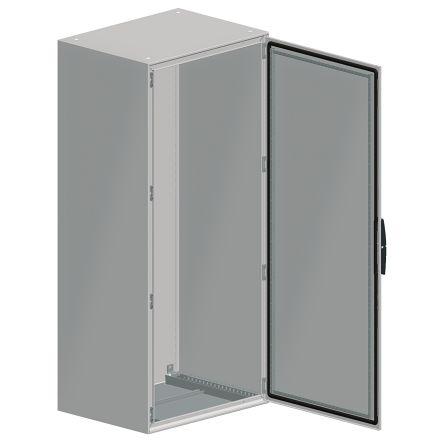 Schneider Electric Spacial SM Series Steel Single-Door-Door Floor Standing Enclosure, Opaque Door, IP55, 1800 x 1000