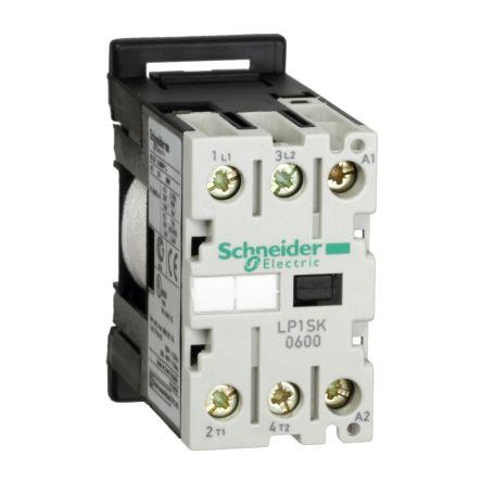 Schneider Electric TeSys SK LP1S Contactor, 12 V dc Coil, 2 Pole, 12 A, 2NO