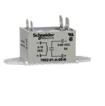 Solid state relay, SPST-NO, 5 A, panel