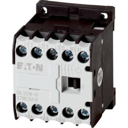 MINI CONTACTOR 3P 6A 1NO AUX 24VAC