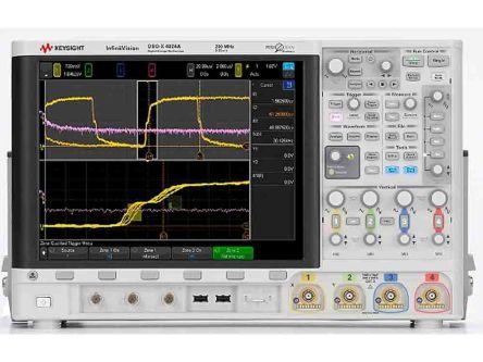 Keysight Technologies DSOX4024A Bench Oscilloscope, 200MHz, 4 Analogue Channels With UKAS Calibration