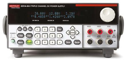 Keithley 2231A-30-3 Analogue, Digital Bench Power Supply, 0 → 30V, 3A, 3-Output, 195W