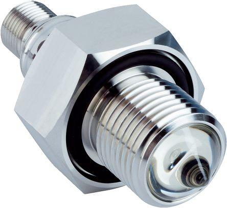 Sick GRF Series Optical Point Level Switch Level Switch, NO, PNP Output, G1/2 Thread, Stainless Steel Body