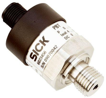 Sick PBT Series Pressure Sensor, 0bar Min, 400bar Max, Voltage Output, Relative Reading